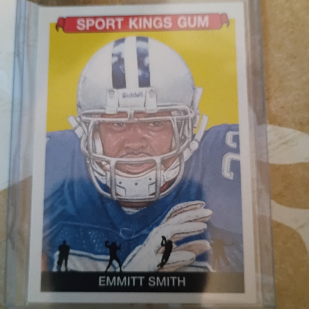 Sport Kings Gum Emmitt Smith Card